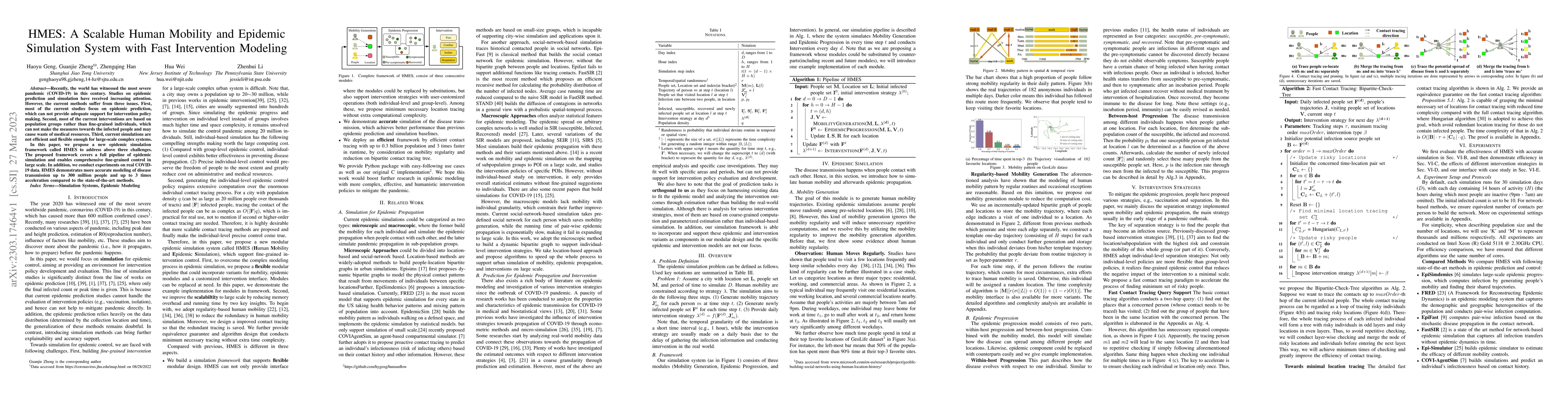 Thumbnail for HMES: A Scalable Human Mobility and Epidemic Simulation System with Fast
  Intervention Modeling