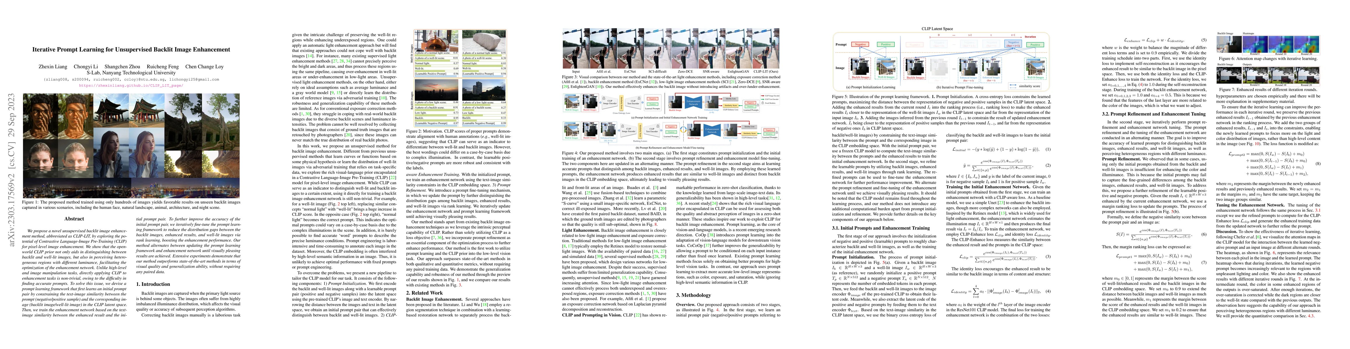 Thumbnail for Iterative Prompt Learning for Unsupervised Backlit Image Enhancement