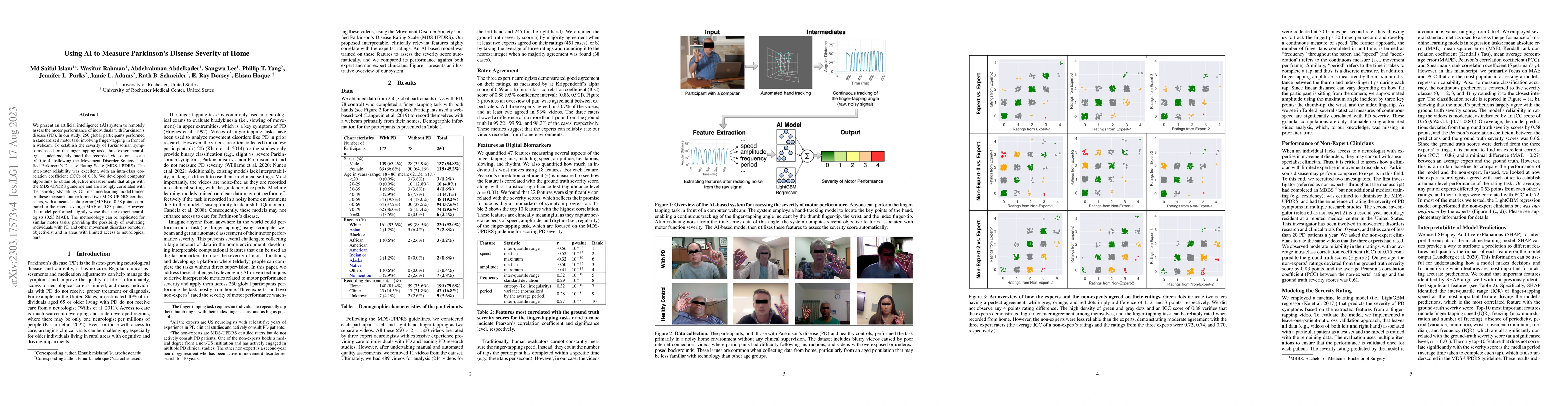 Thumbnail for Using AI to Measure Parkinson's Disease Severity at Home