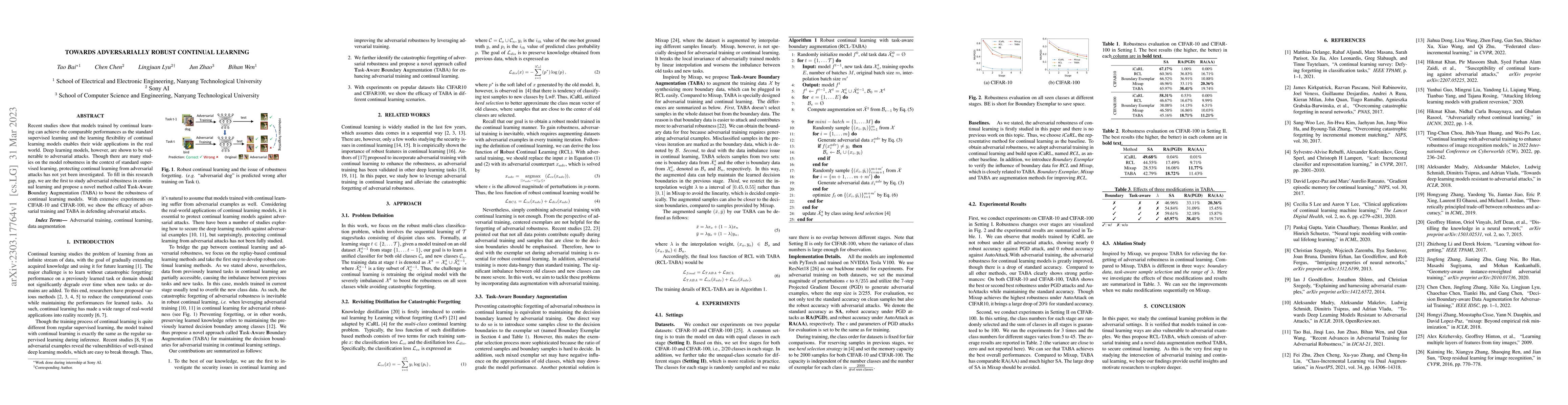 Thumbnail for Towards Adversarially Robust Continual Learning