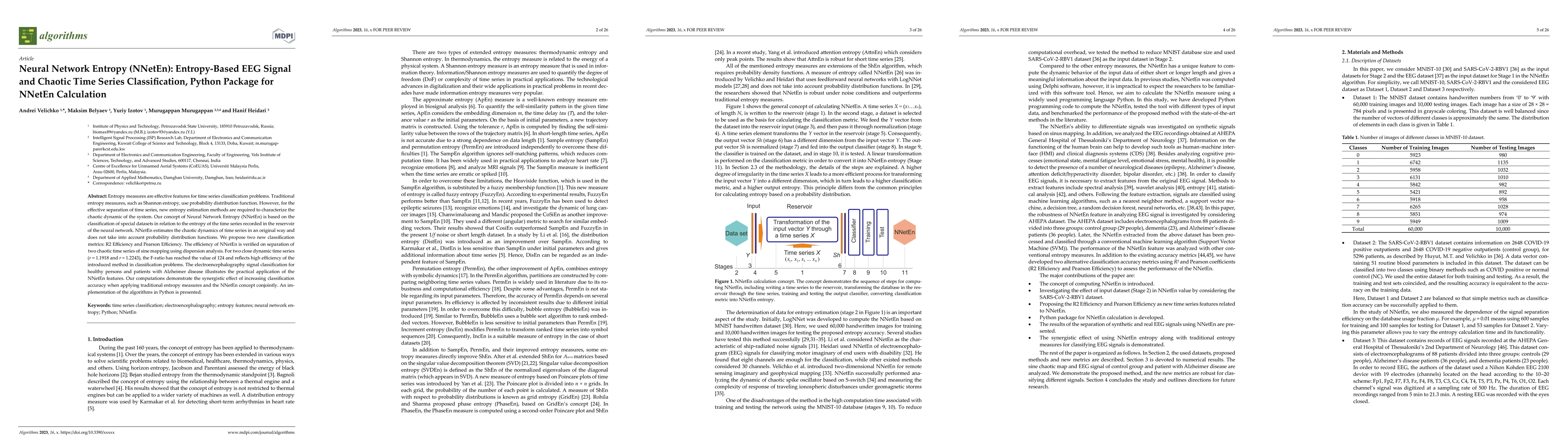 Thumbnail for Neural Network Entropy (NNetEn): Entropy-Based EEG Signal and Chaotic
  Time Series Classification, Python Package for NNetEn Calculation