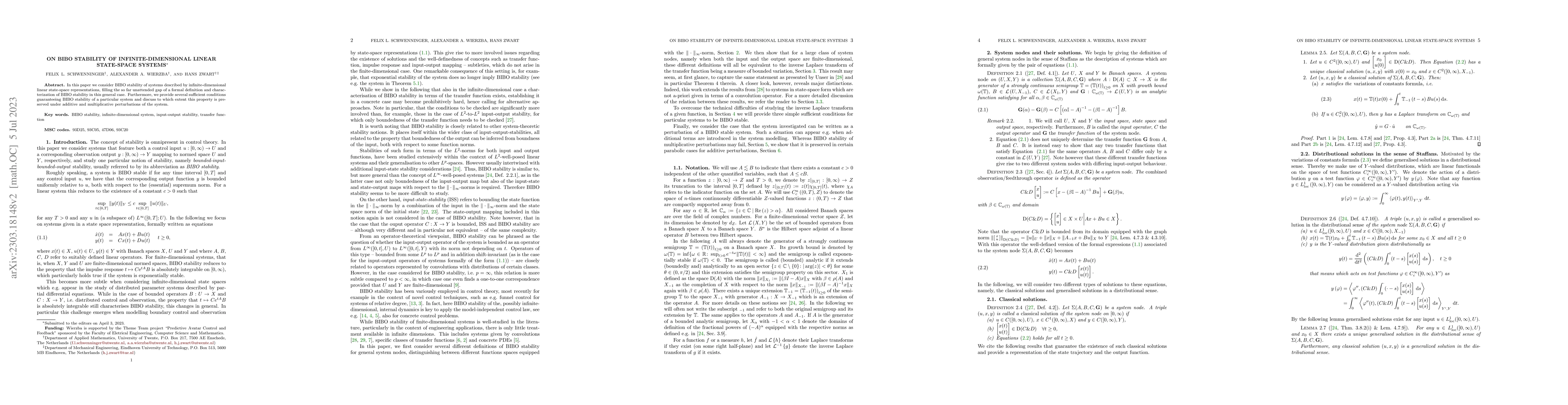 Thumbnail for On BIBO stability of infinite-dimensional linear state-space systems