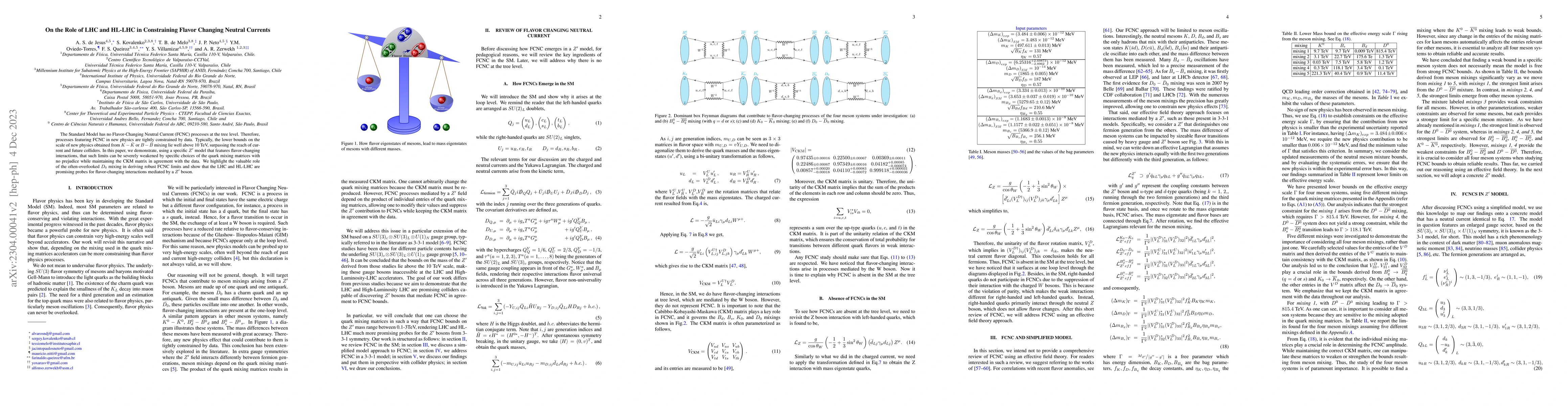 Thumbnail for On the Role of LHC and HL-LHC in Constraining Flavor Changing Neutral
  Currents