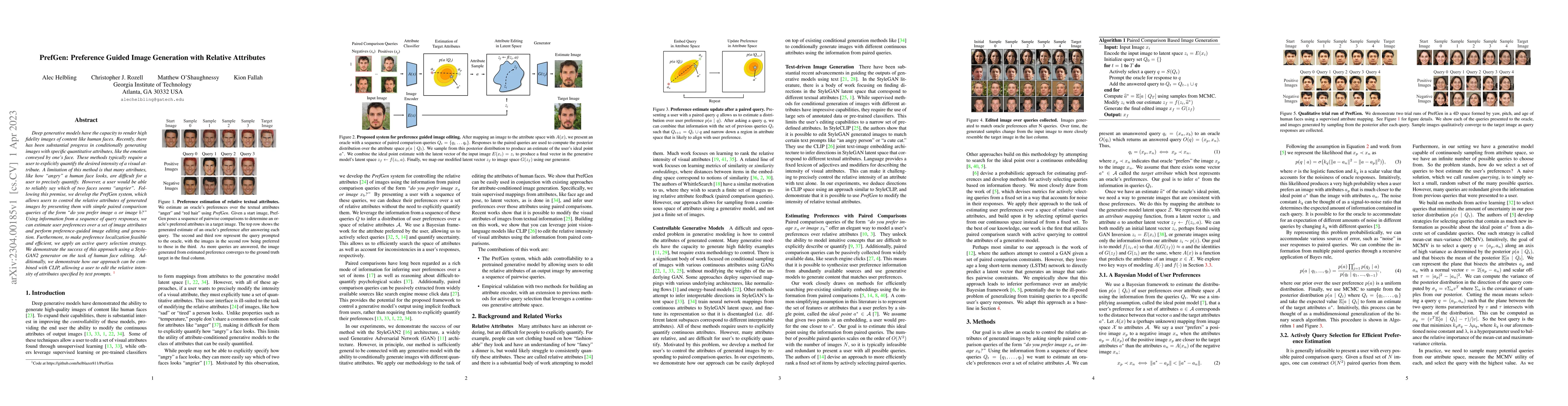Thumbnail for PrefGen: Preference Guided Image Generation with Relative Attributes