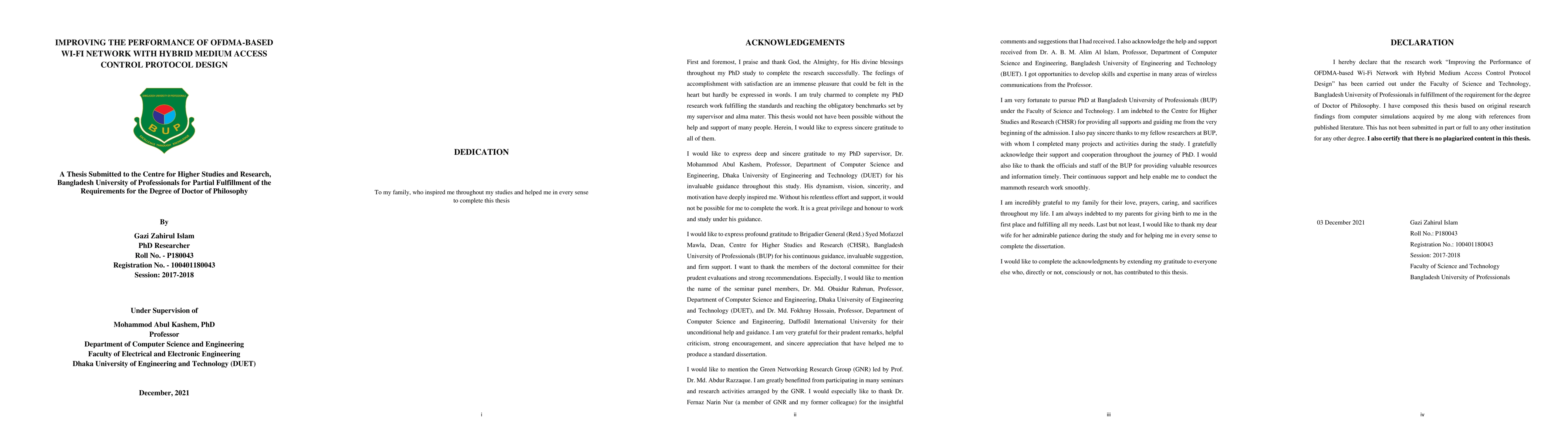 Thumbnail for Improving the Performance of OFDMA-based Wi-Fi Network with Hybrid
  Medium Access Control Protocol Design