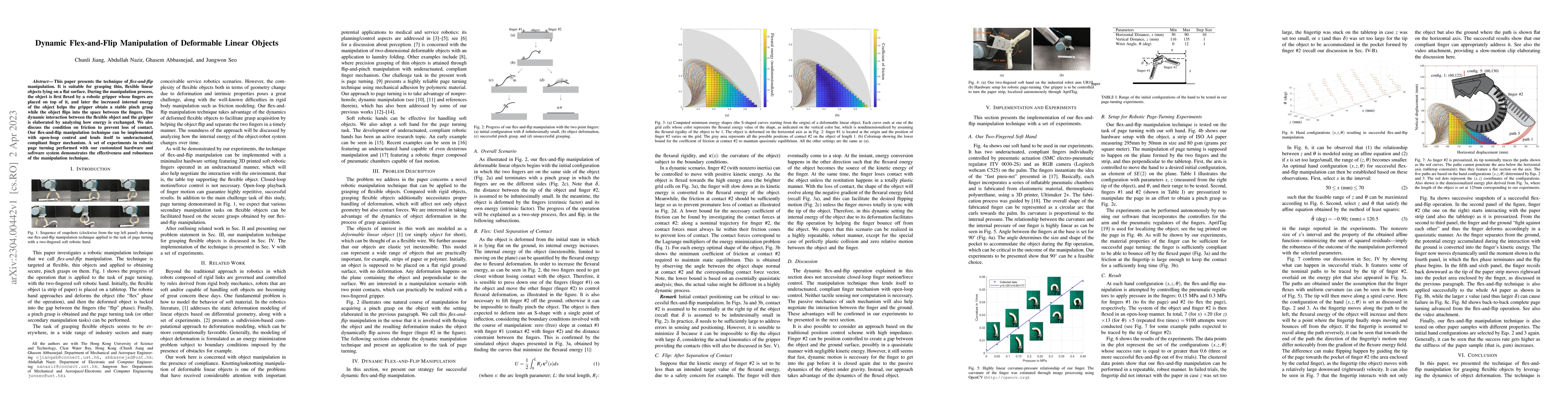 Thumbnail for Dynamic Flex-and-Flip Manipulation of Deformable Linear Objects