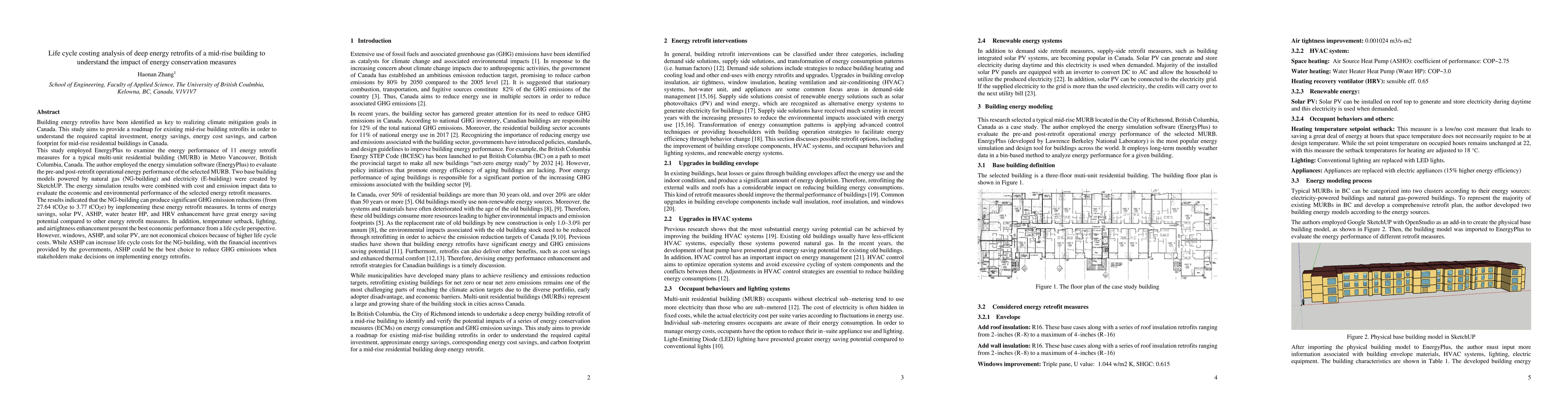 Thumbnail for Life cycle costing analysis of deep energy retrofits of a mid-rise
  building to understand the impact of energy conservation measures