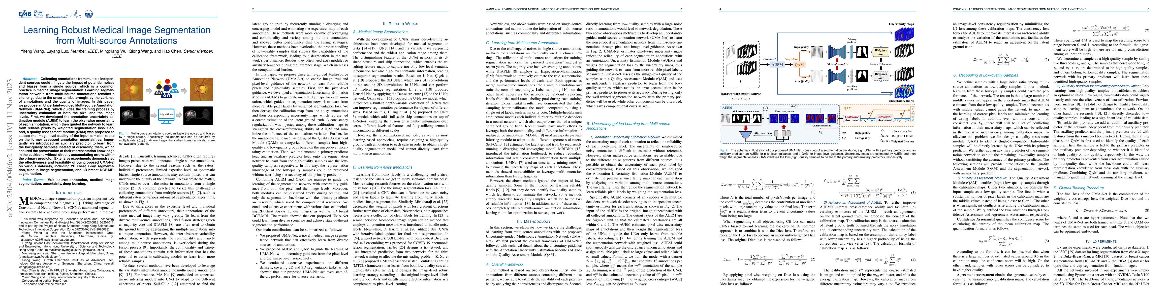 Thumbnail for Learning Robust Medical Image Segmentation from Multi-source Annotations