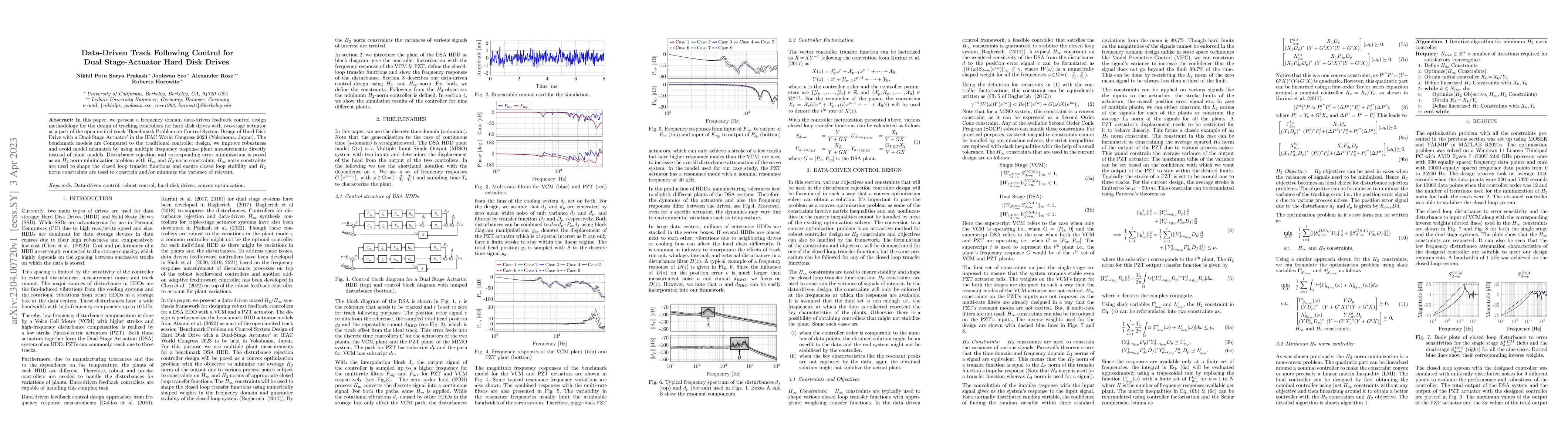 Thumbnail for Data-Driven Track Following Control for Dual Stage-Actuator Hard Disk
  Drives