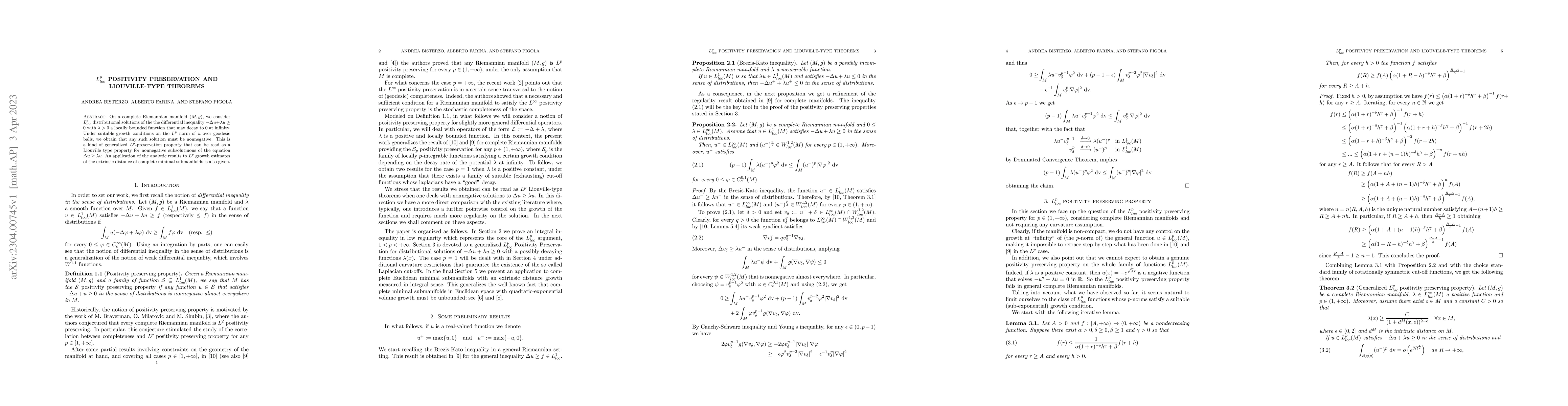 Thumbnail for $L^p_{loc}$ positivity preservation and Liouville-type theorems