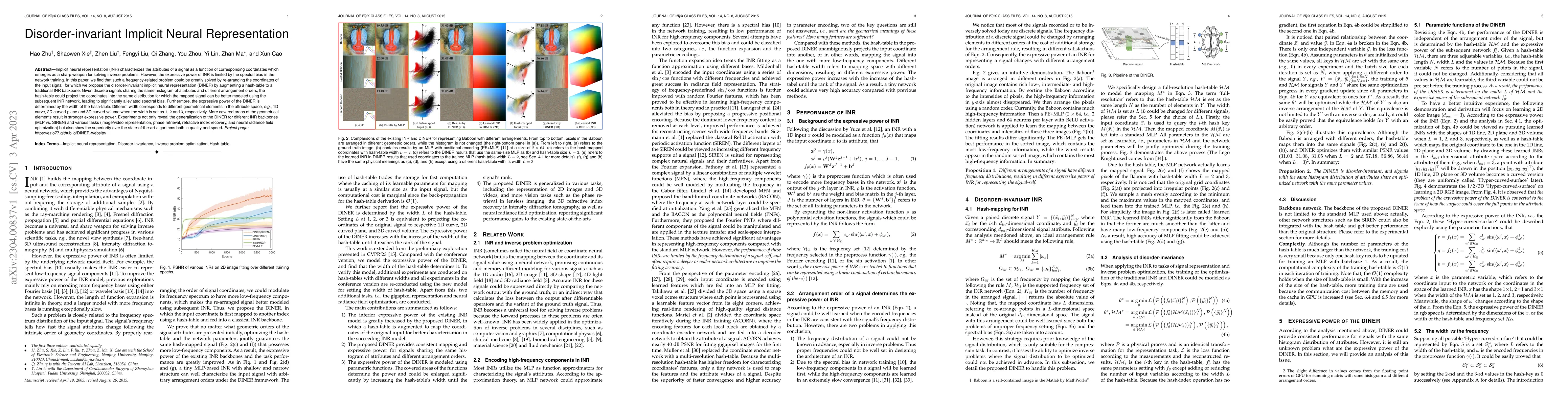 Thumbnail for Disorder-invariant Implicit Neural Representation
