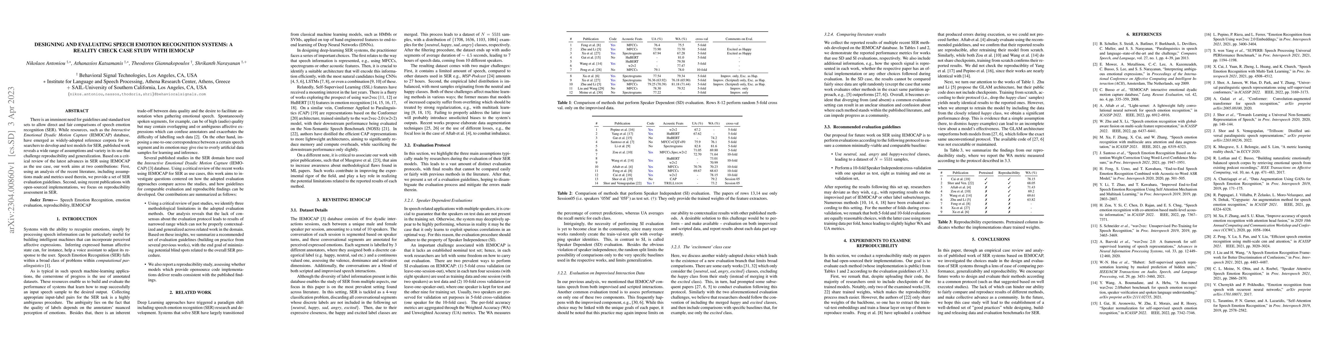 Thumbnail for Designing and Evaluating Speech Emotion Recognition Systems: A reality
  check case study with IEMOCAP