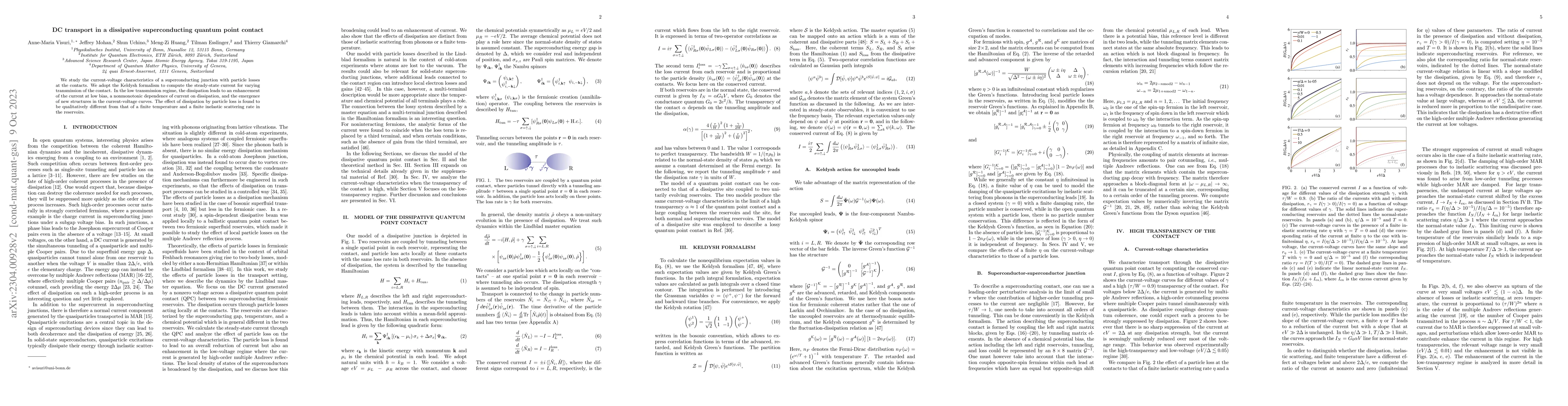 Thumbnail for DC transport in a dissipative superconducting quantum point contact