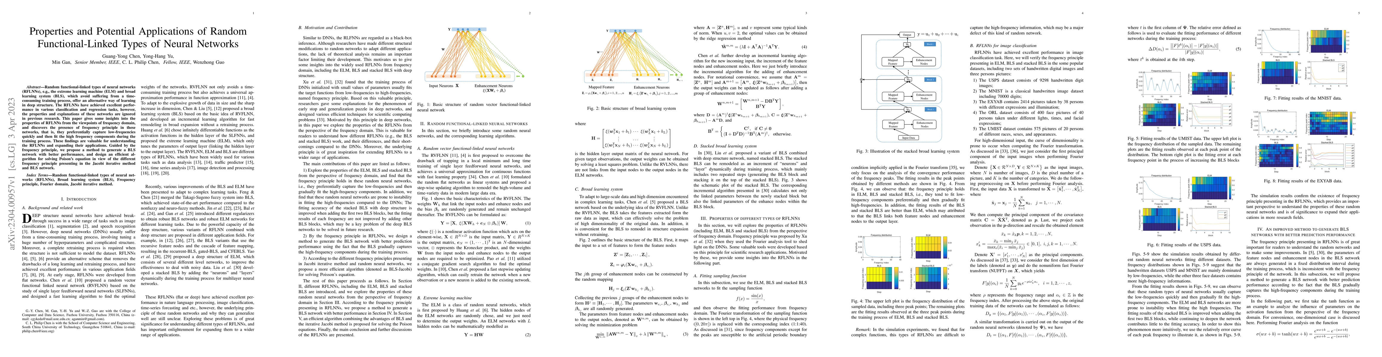 Thumbnail for Properties and Potential Applications of Random Functional-Linked Types
  of Neural Networks