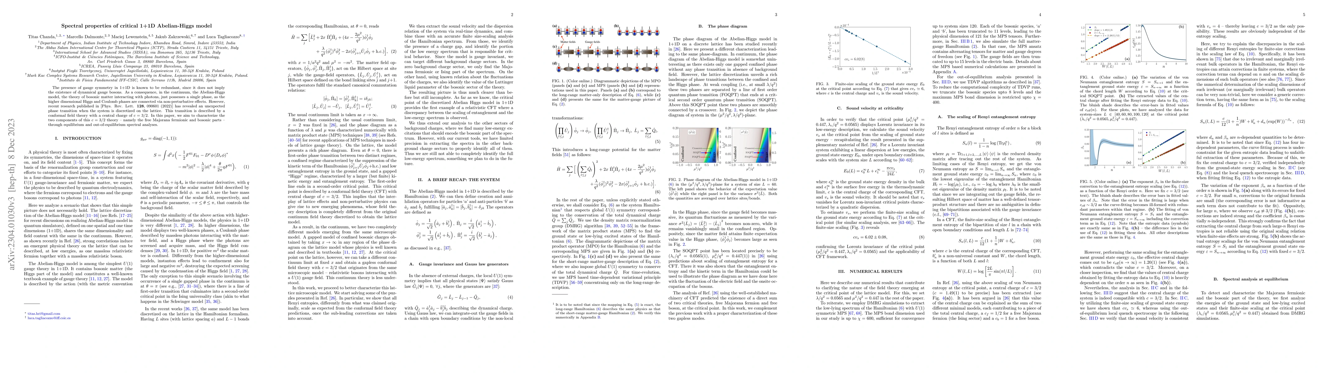 Thumbnail for Spectral properties of critical 1+1D Abelian-Higgs model