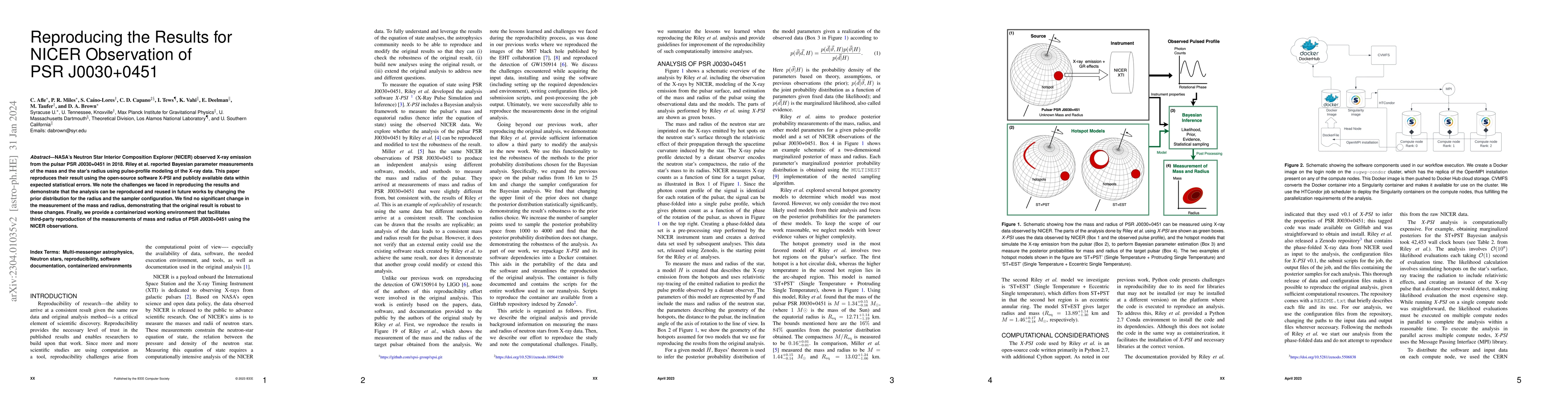 Thumbnail for Reproducing the results for NICER observation of PSR J0030+0451