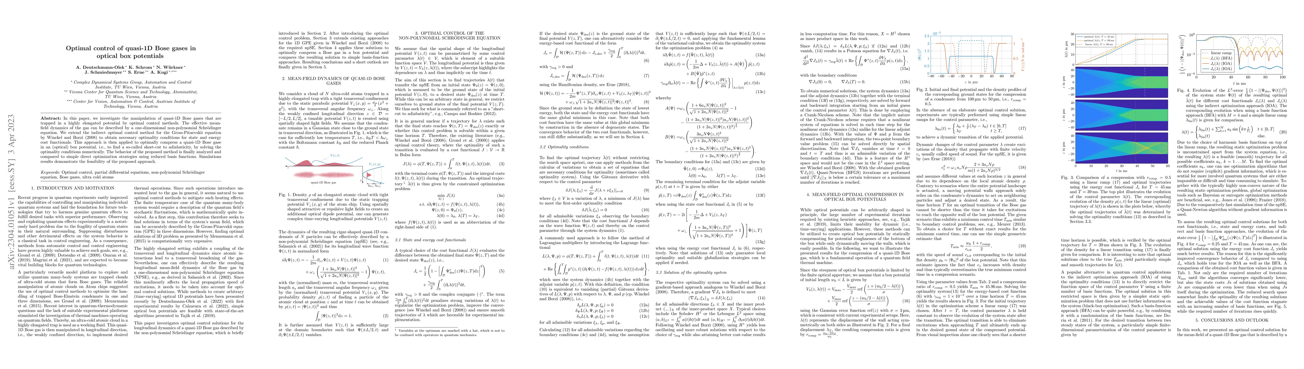 Thumbnail for Optimal control of quasi-1D Bose gases in optical box potentials