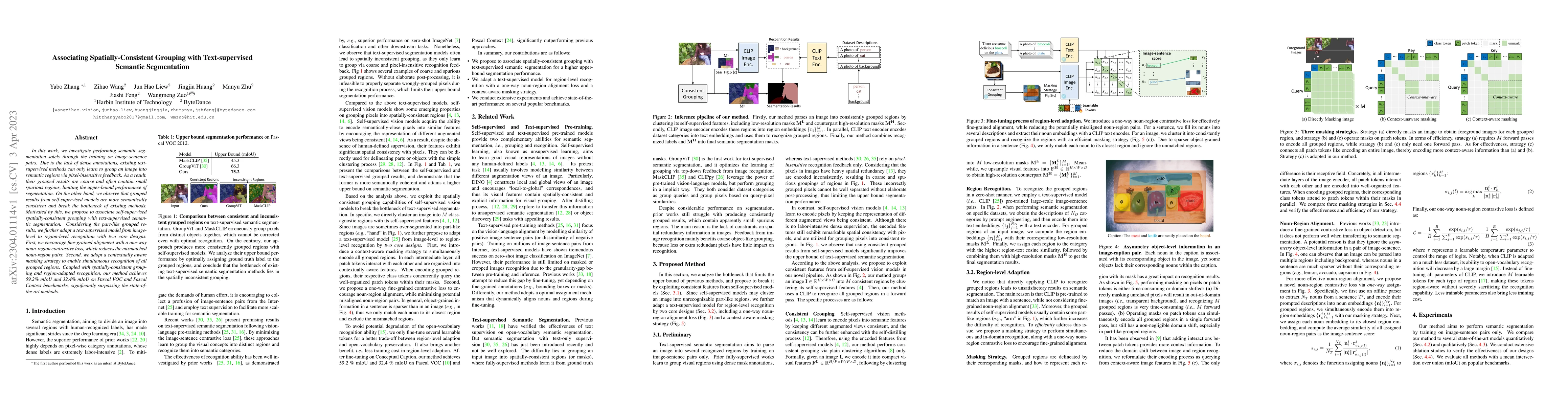 Thumbnail for Associating Spatially-Consistent Grouping with Text-supervised Semantic
  Segmentation