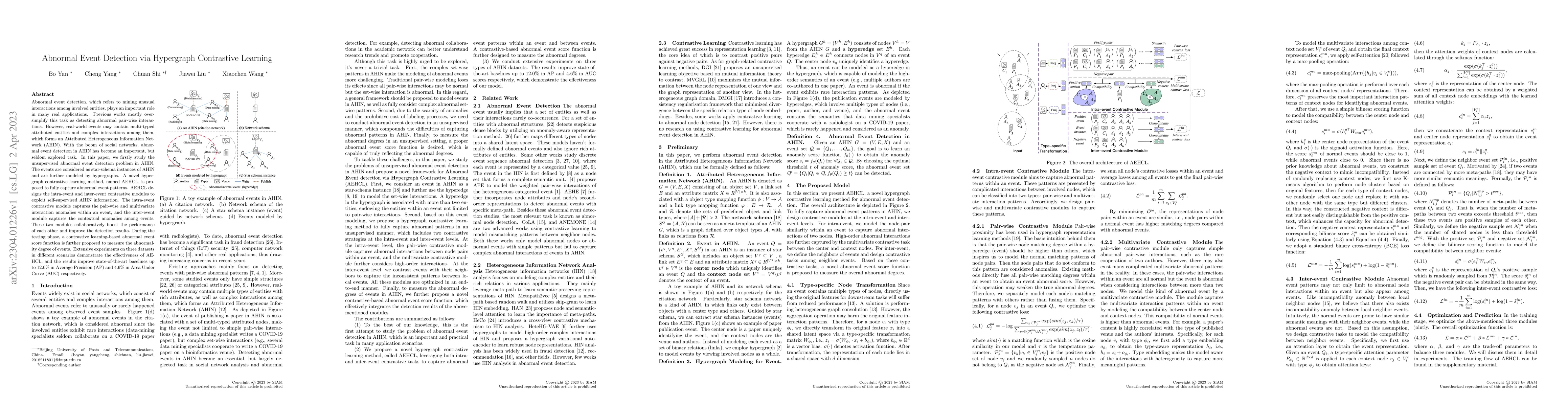 Thumbnail for Abnormal Event Detection via Hypergraph Contrastive Learning