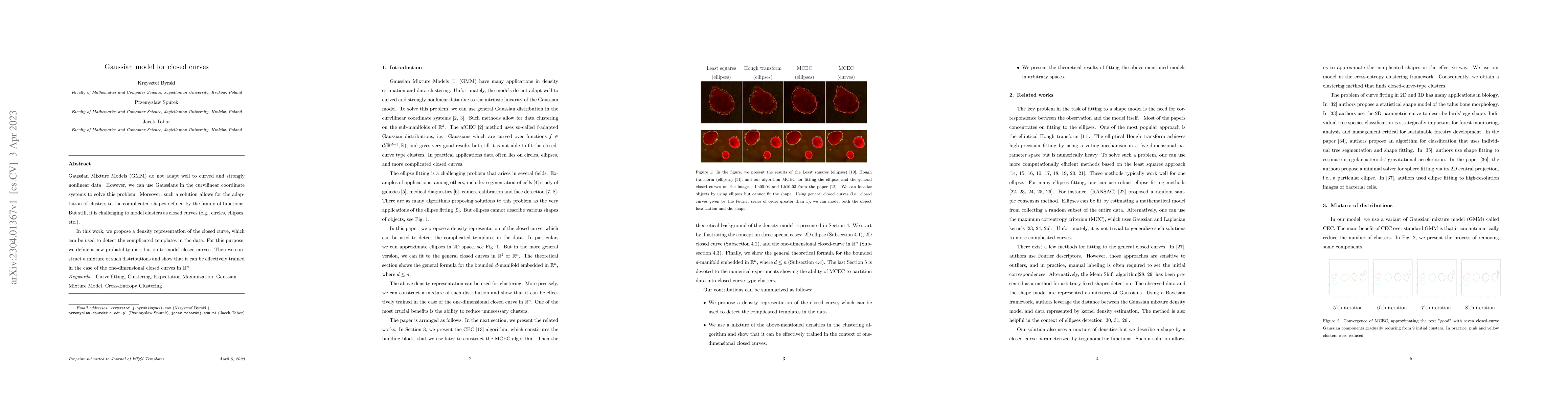 Thumbnail for Gaussian model for closed curves