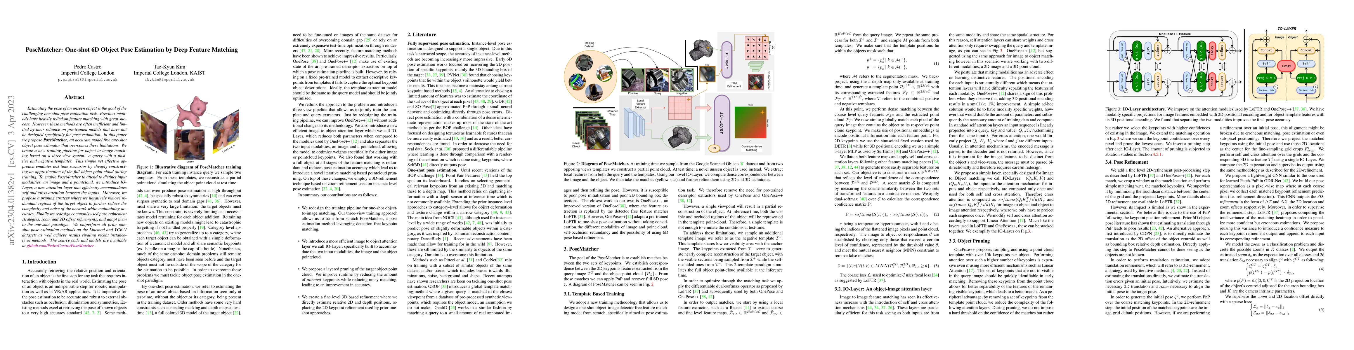 Thumbnail for PoseMatcher: One-shot 6D Object Pose Estimation by Deep Feature Matching