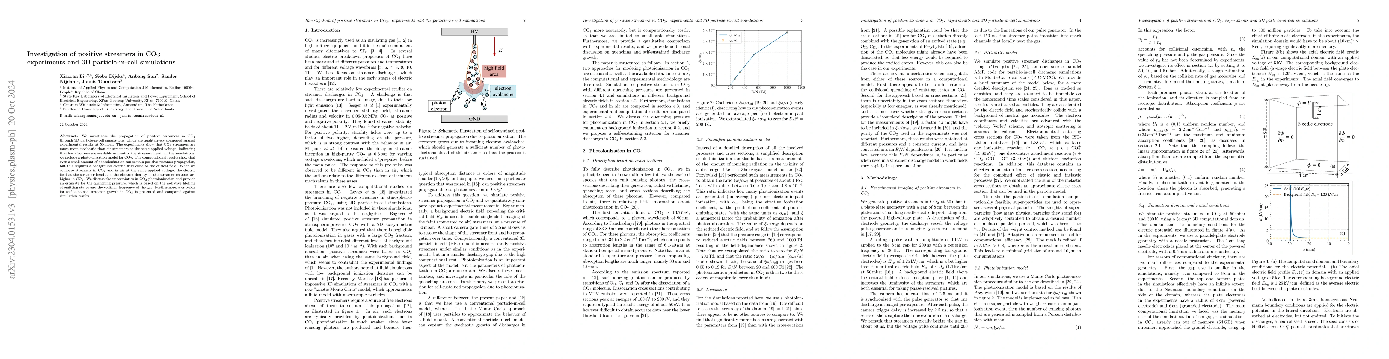 Thumbnail for Investigation of positive streamers in CO$_2$: experiments and 3D
  particle-in-cell simulations
