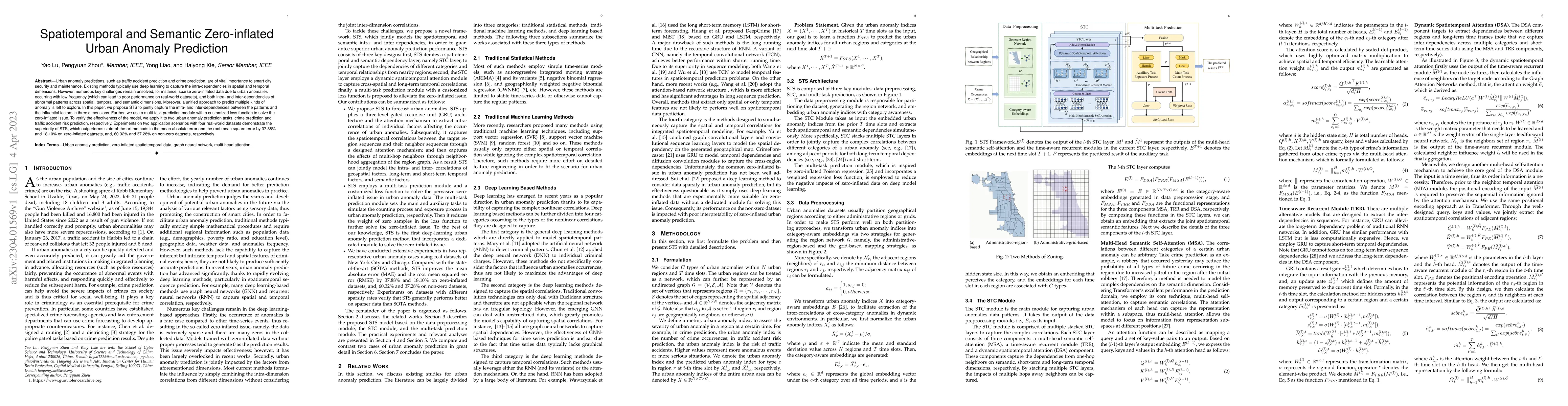 Thumbnail for Spatiotemporal and Semantic Zero-inflated Urban Anomaly Prediction