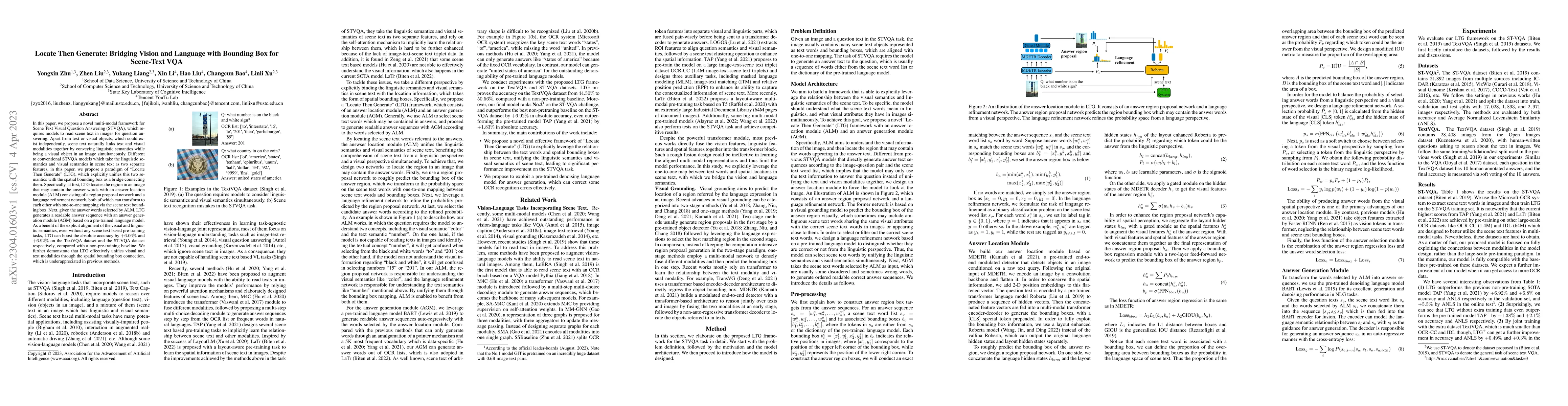 Thumbnail for Locate Then Generate: Bridging Vision and Language with Bounding Box for
  Scene-Text VQA