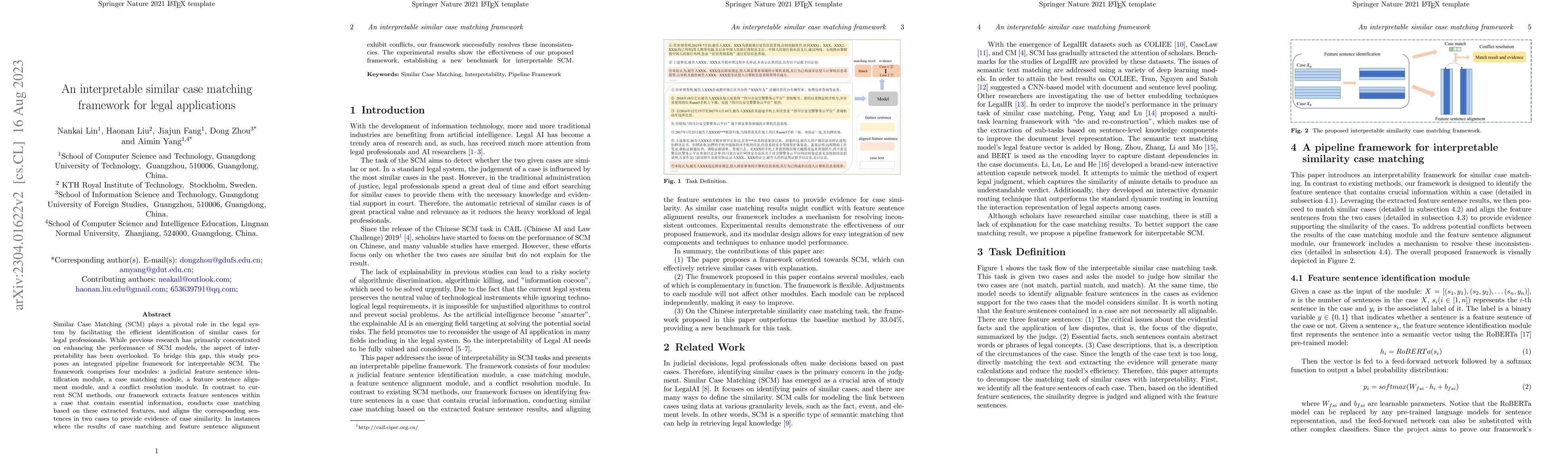 Thumbnail for An interpretability framework for Similar case matching