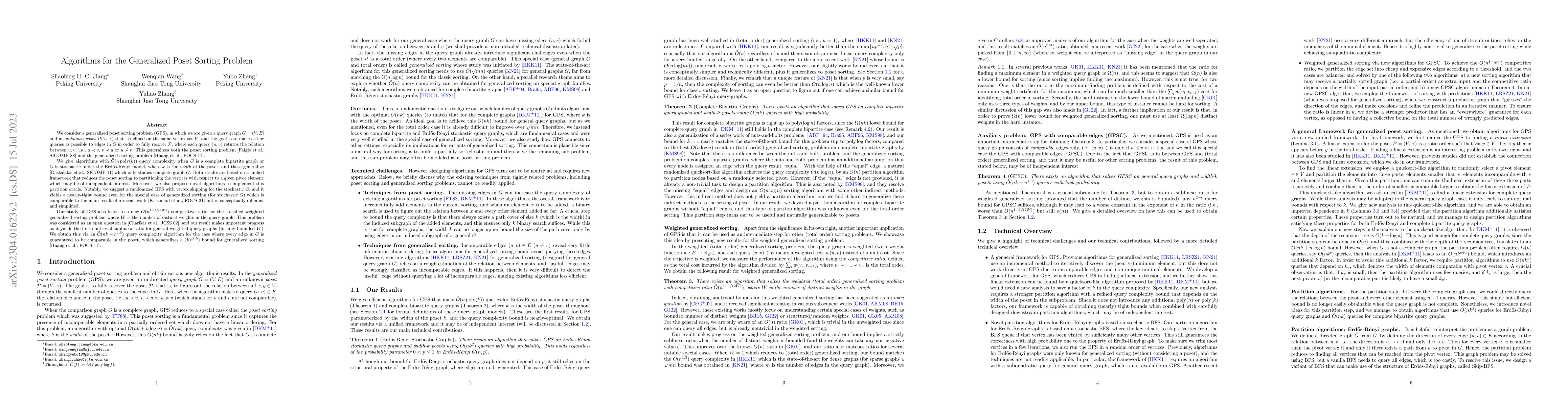 Thumbnail for Algorithms for the Generalized Poset Sorting Problem