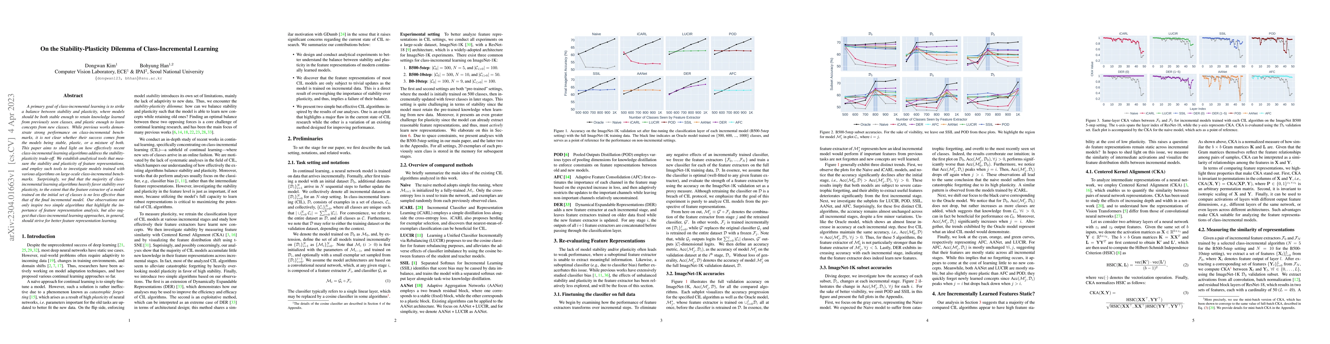 Thumbnail for On the Stability-Plasticity Dilemma of Class-Incremental Learning