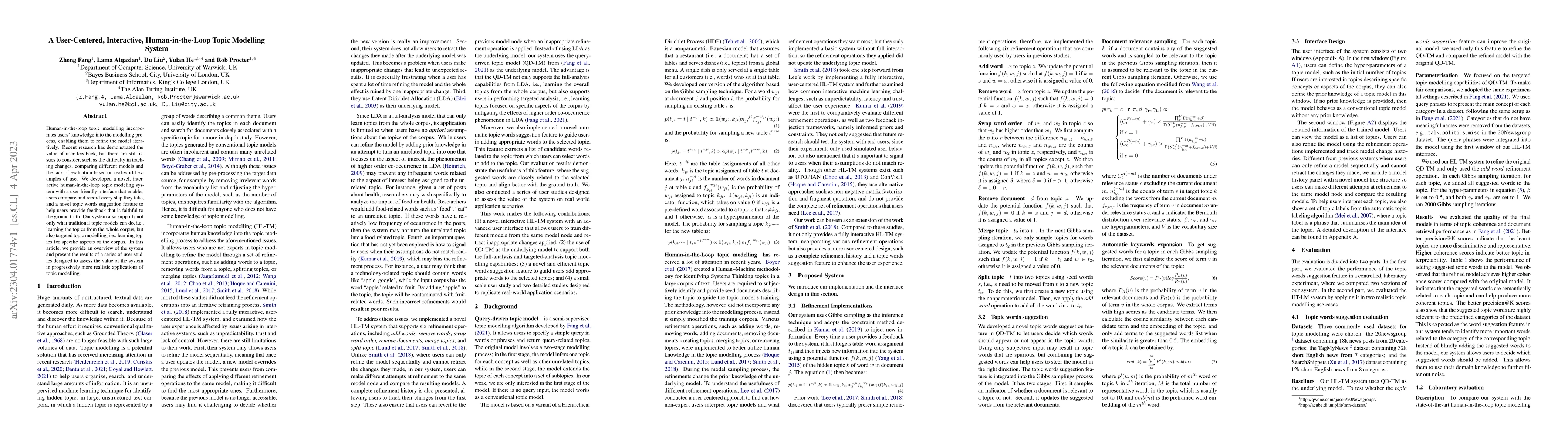 Thumbnail for A User-Centered, Interactive, Human-in-the-Loop Topic Modelling System