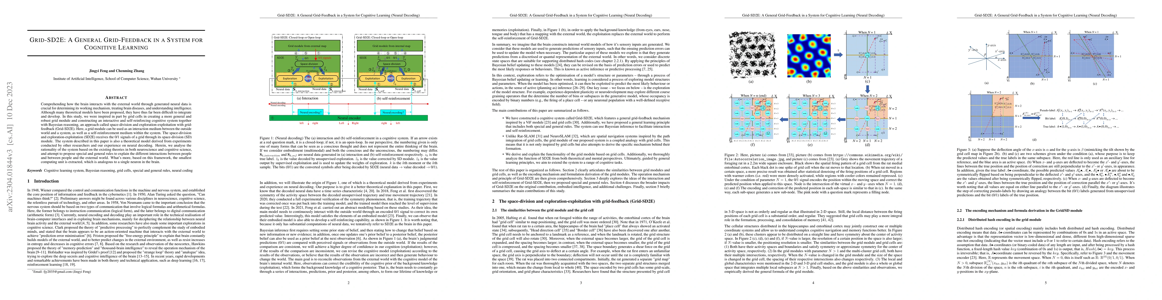 Thumbnail for Grid-SD2E: A General Grid-Feedback in a System for Cognitive Learning