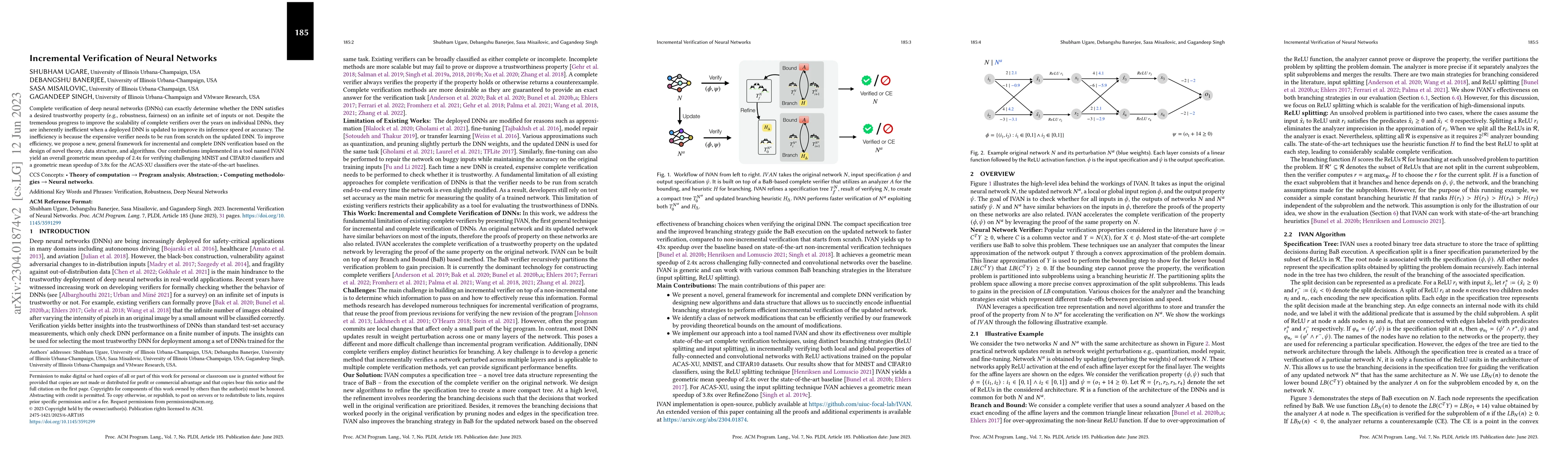 Thumbnail for Incremental Verification of Neural Networks