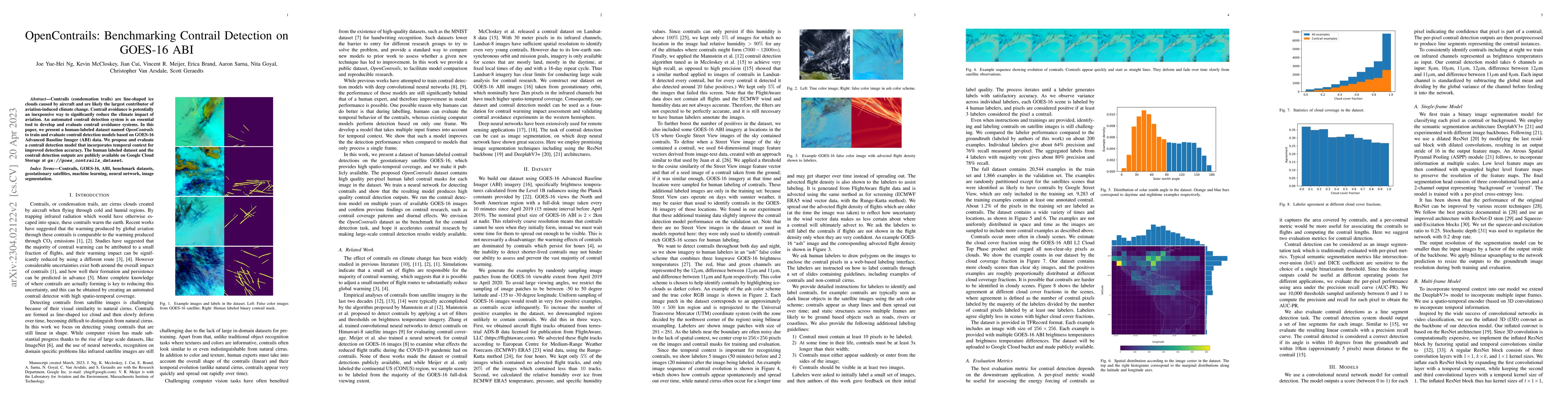 Thumbnail for OpenContrails: Benchmarking Contrail Detection on GOES-16 ABI