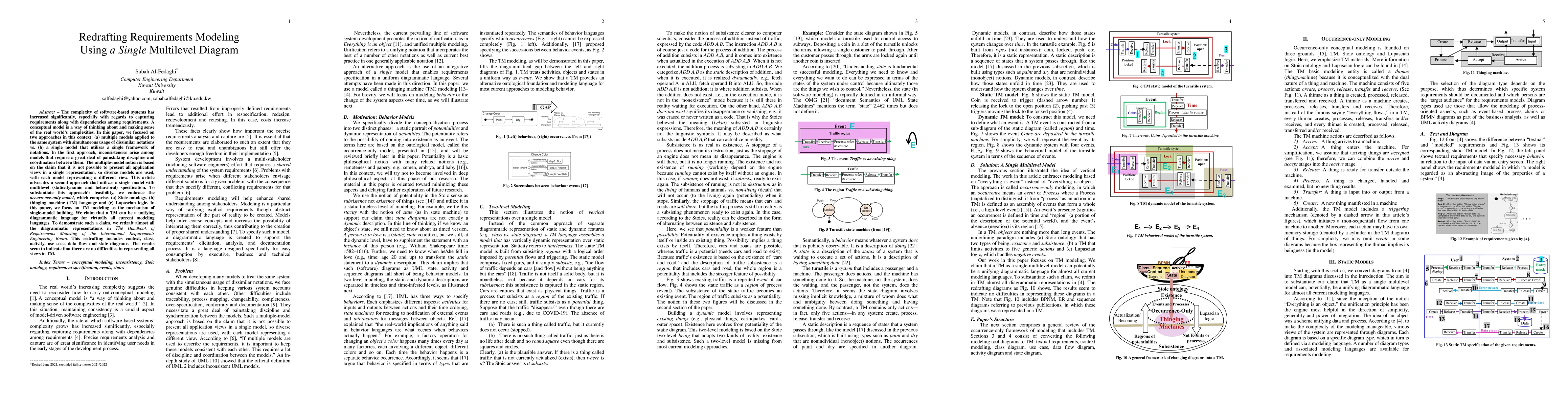 Thumbnail for Redrafting Requirements Modeling Using a Single Multilevel Diagram