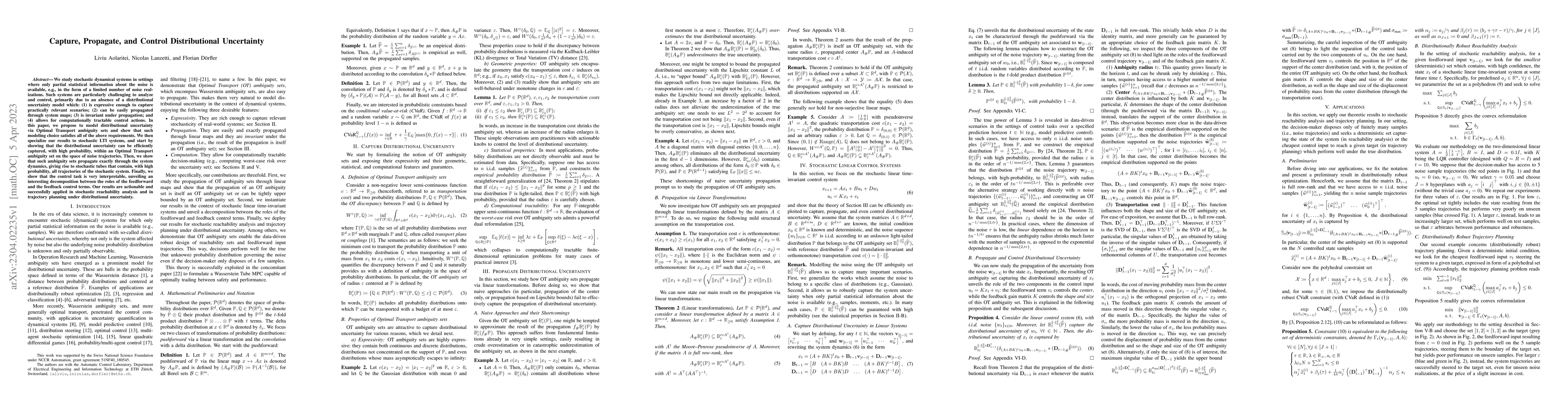 Thumbnail for Capture, Propagate, and Control Distributional Uncertainty