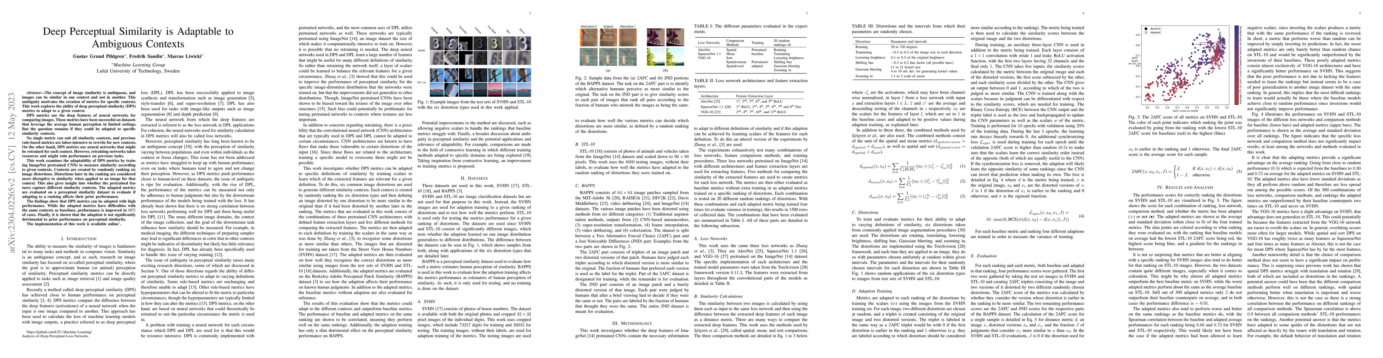Thumbnail for Deep Perceptual Similarity is Adaptable to Ambiguous Contexts