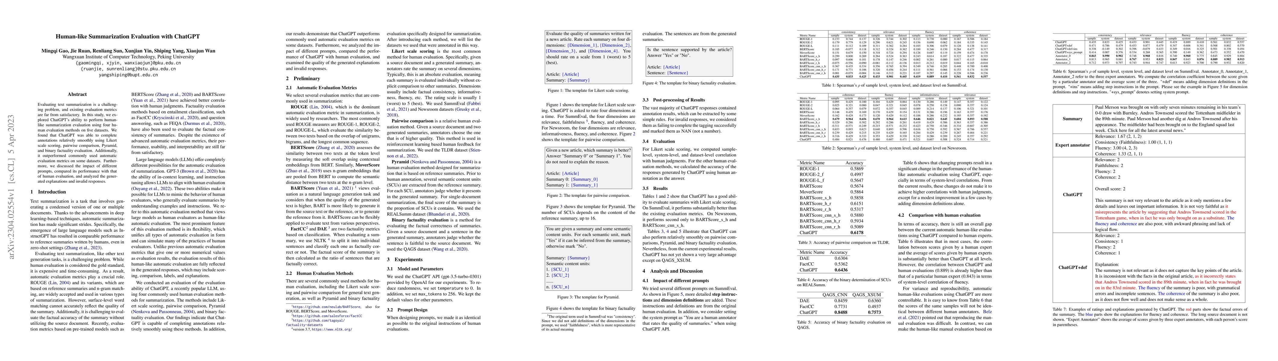 Thumbnail for Human-like Summarization Evaluation with ChatGPT