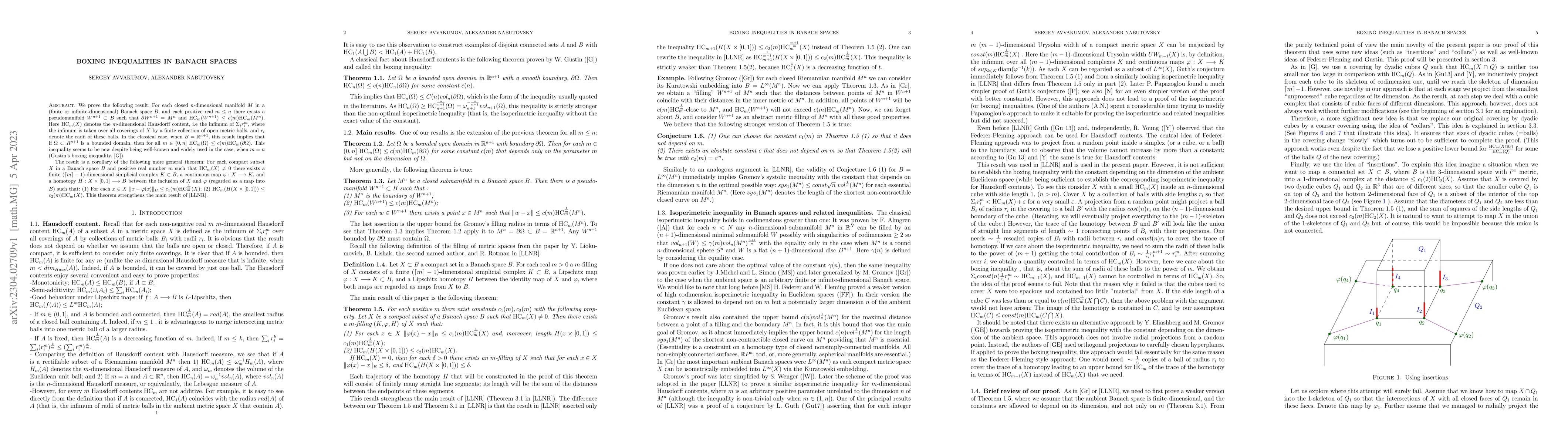 Thumbnail for Boxing inequalities in Banach spaces