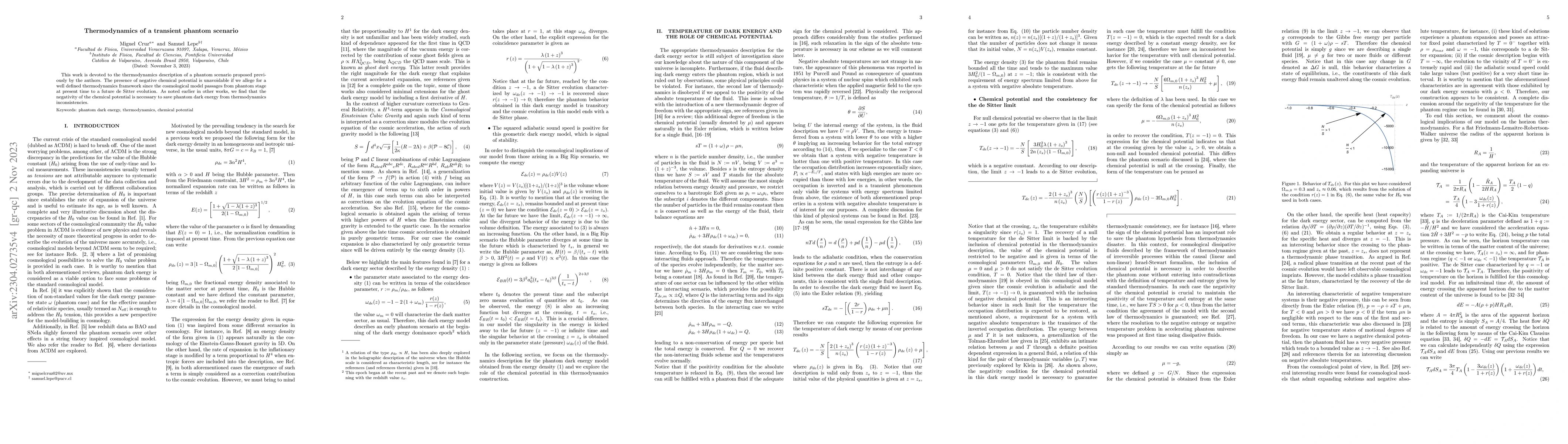 Thumbnail for Thermodynamics of a transient phantom scenario