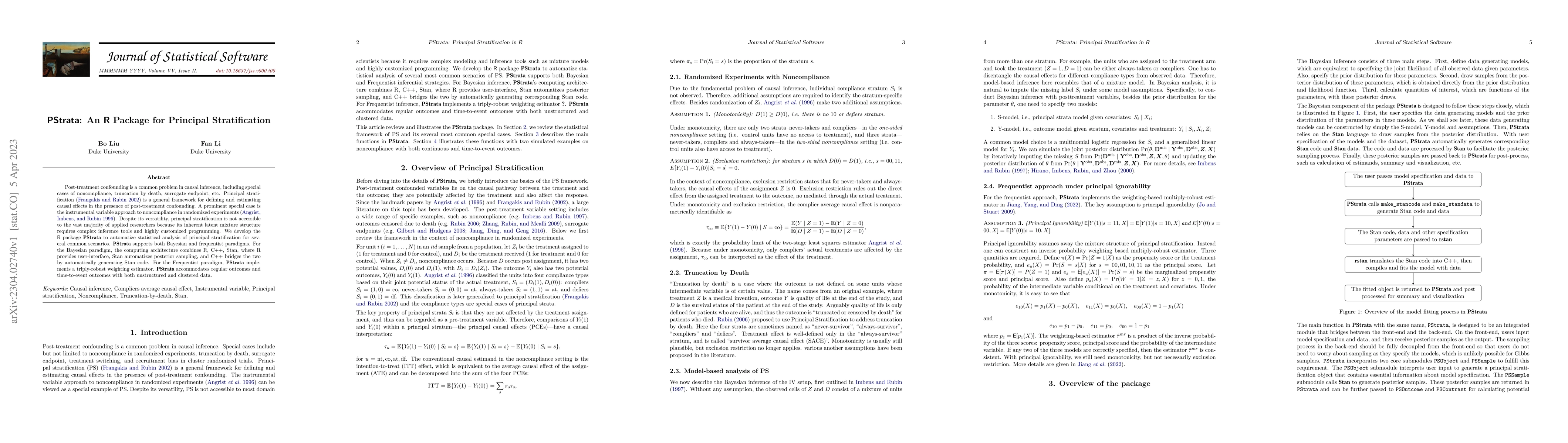 Thumbnail for PStrata: An R Package for Principal Stratification
