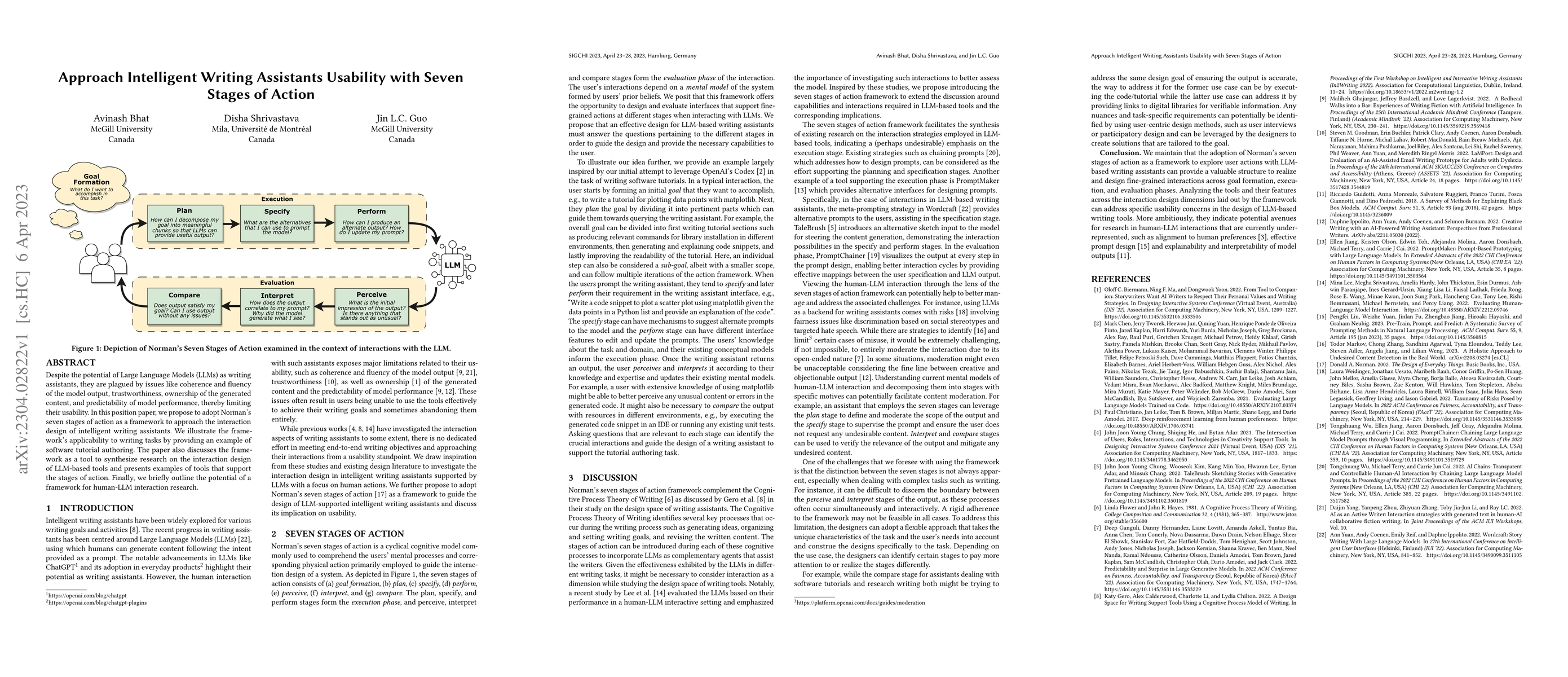 Thumbnail for Approach Intelligent Writing Assistants Usability with Seven Stages of
  Action