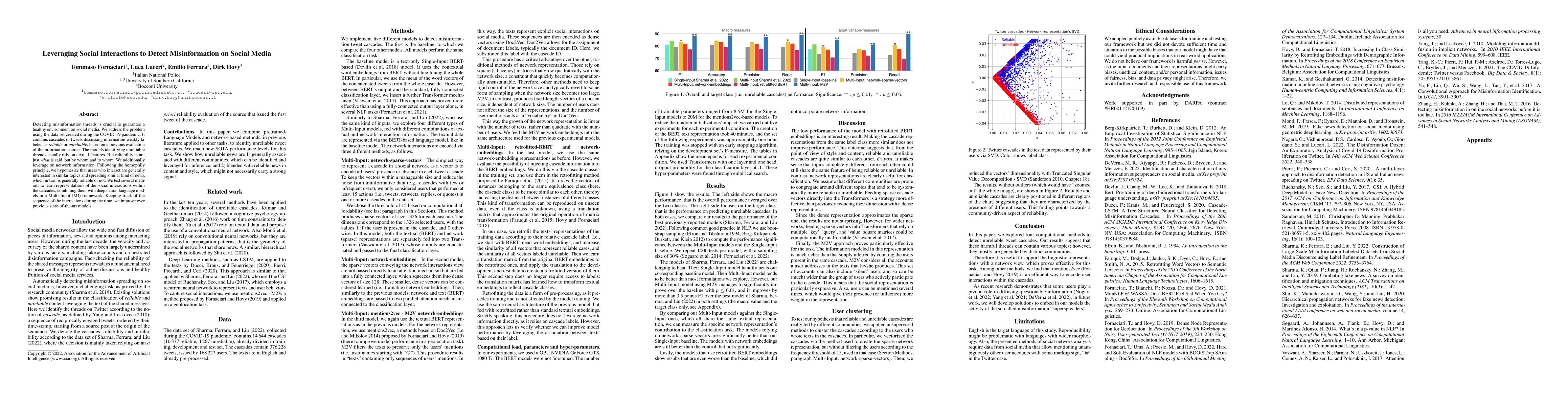 Thumbnail for Leveraging Social Interactions to Detect Misinformation on Social Media