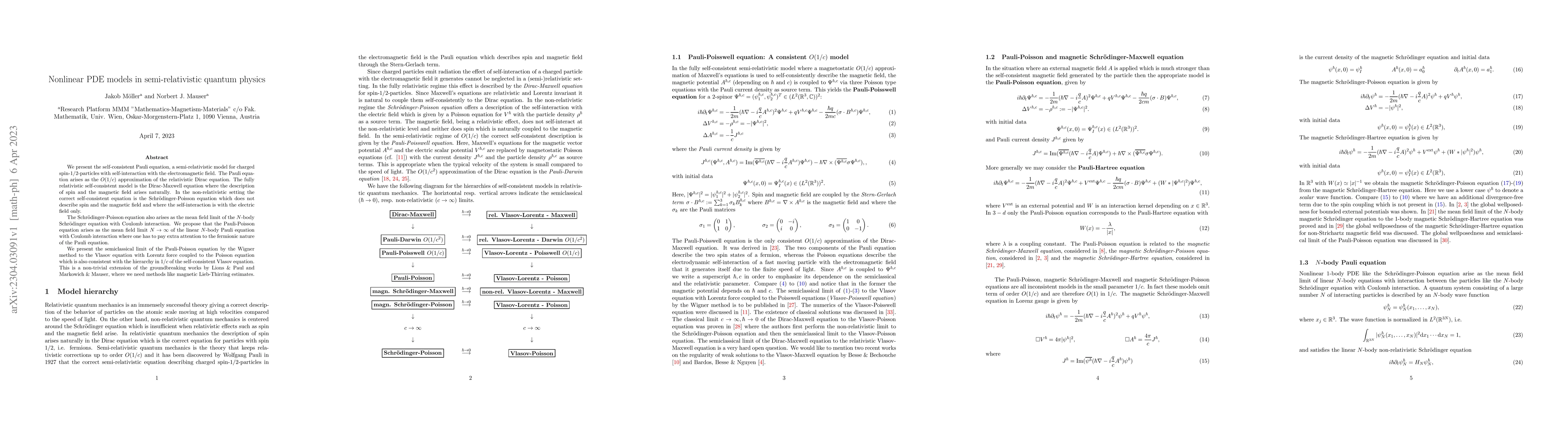 Thumbnail for Nonlinear PDE models in semi-relativistic quantum physics