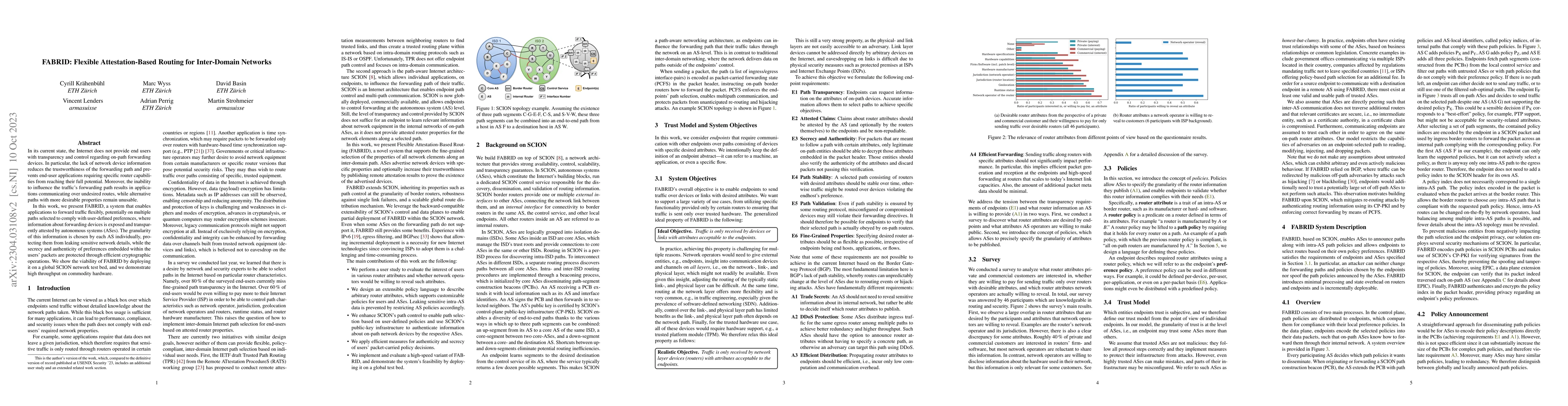 Thumbnail for FABRID: Flexible Attestation-Based Routing for Inter-Domain Networks