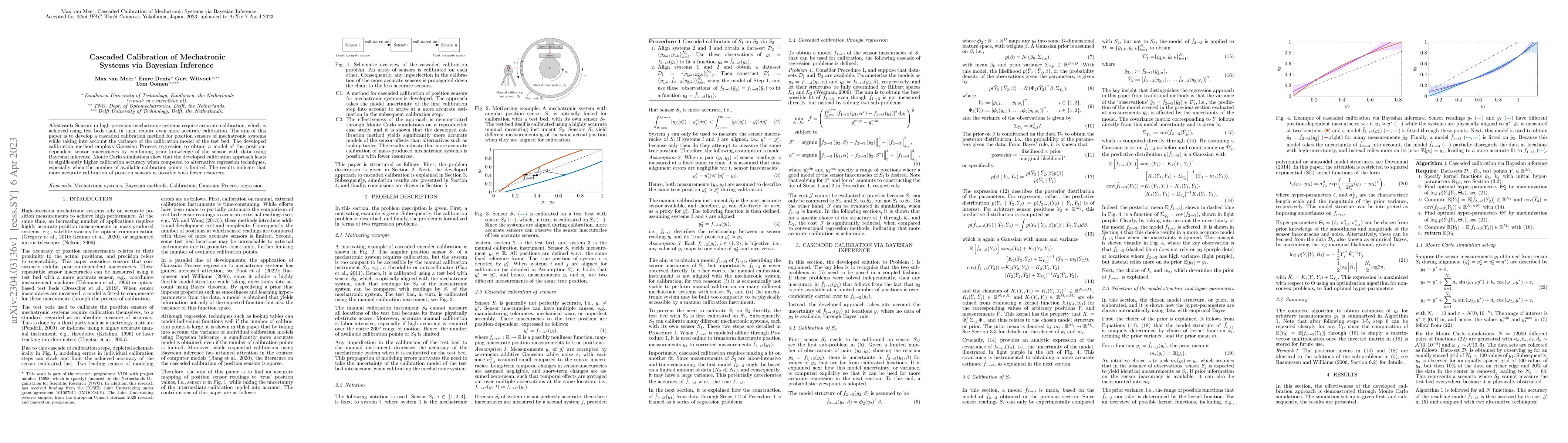Thumbnail for Cascaded Calibration of Mechatronic Systems via Bayesian Inference