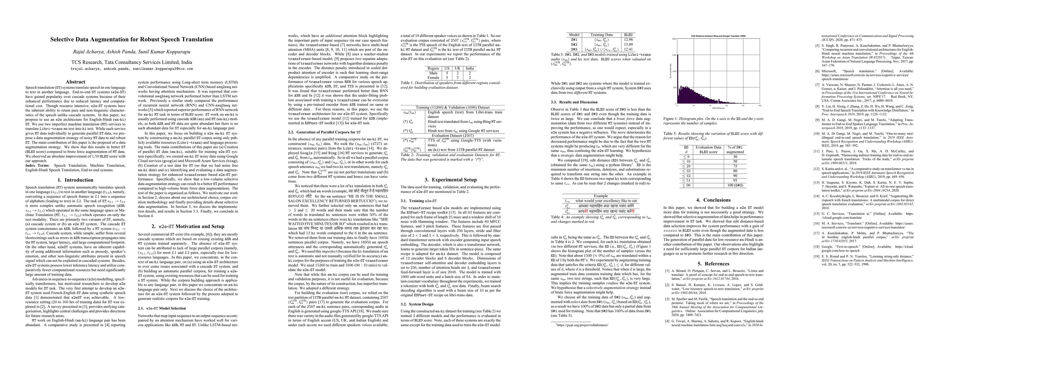 Thumbnail for Selective Data Augmentation for Robust Speech Translation