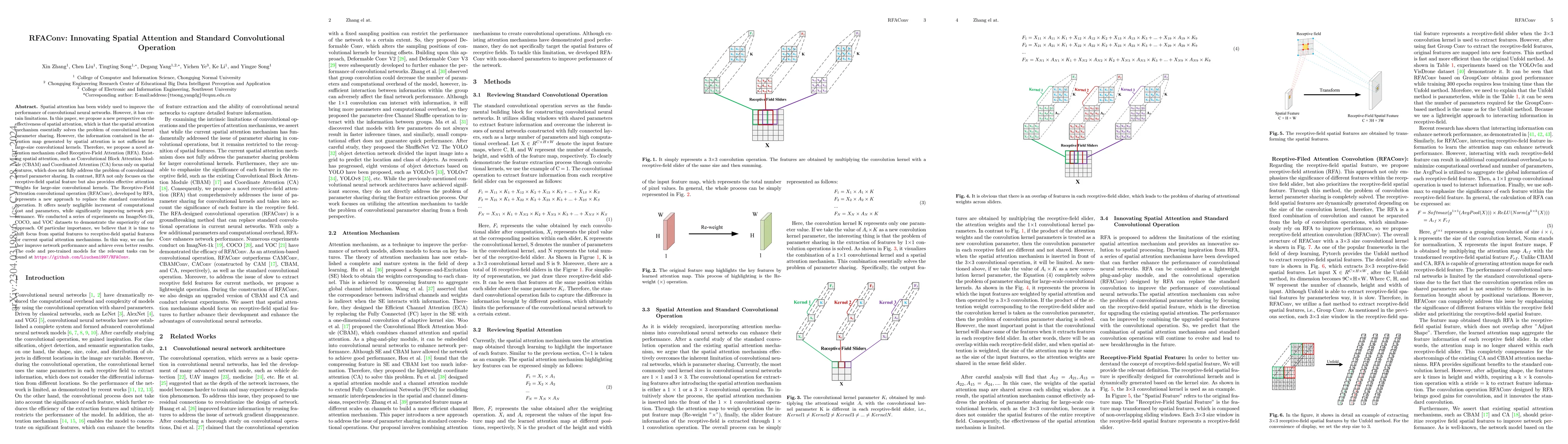 Thumbnail for RFAConv: Innovating Spatial Attention and Standard Convolutional
  Operation