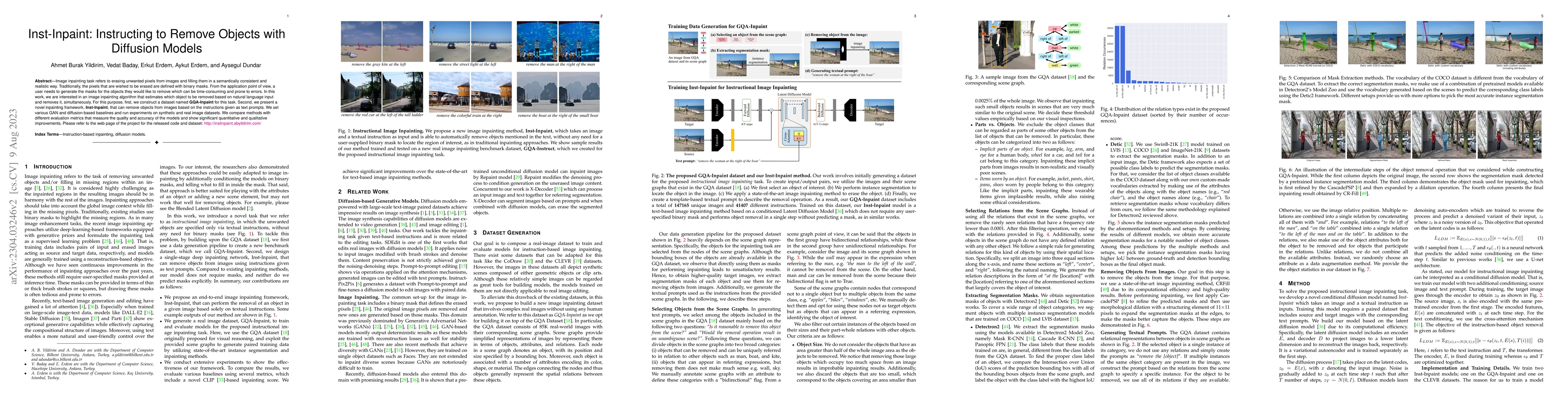 Thumbnail for Inst-Inpaint: Instructing to Remove Objects with Diffusion Models